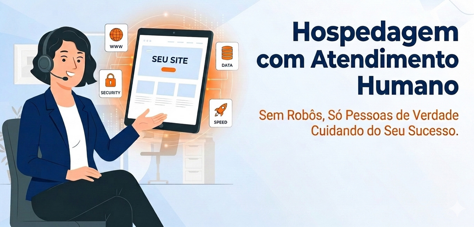 Hospedagem com Atendimento Humano